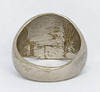 Great Early WWII US GI Souvenir Ring From Algiers Africa Sz 9.5
