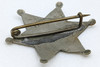 Great Old West 1880s - 1890s "Stock" Deputy Constable 6-pt Star Badge by  Kansas City Maker