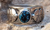 Huge Lorraine Chee Navajo Silver Ring with Classic Red Mt Turquoise Sz15