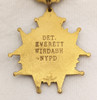 Rare NAMES 1930s-40s NYPD Honor Legion Comrade Medal of Detective Everett Wirdash