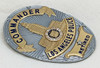 Mint 2000 Los Angeles Police Retired Commander Wallet Badge by SUN