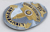 Mint 2000 Los Angeles Police Retired Lieutenant Wallet Badge #855 by SUN