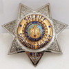 Great ca 1970 Full Sheriff Badge of Sheridan Co Wyoming by Entenmann-Rovin