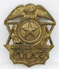 1930s-40s Police Sergeant Hat Badge from Sweetwater TX