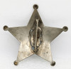 Great 1900s - 1910s Old West "Stock" Deputy Sheriff 5 point Star Badge