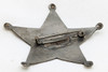 Great 1900s - 1910s Old West "Stock" Deputy Sheriff 5 point Star Badge