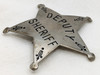 Great 1900s - 1910s Old West "Stock" Deputy Sheriff 5 point Star Badge
