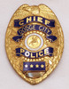 Badges & Photo of Dodge City Kansas Police Chief, City Marshall, Deputy US Marshal Ramon K. House