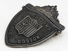 Ext Rare 1850s-1860s US Customs Inspector Badge #93 from the Port of Boston MA in Silver