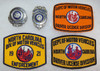 Late 1940s NC Dept of Motor Vehicles Assistant Supervisor Coat & Hat Badge 3 assorted Vintage Patch