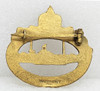 Ext Rare & Beautiful M1918 Imp Prussian Navy U-Boat Crew Badge by Schott ca 1918-1920