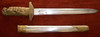 Pre-War Chinese Air Force Officer's Dagger with Sharkskin Grip