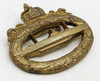 Rare M1918 Imp Prussian U-Boat Badge by Weimar Period early to mid 1920s by Meybauer in Gilt Brass