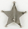 Great ca 1900 Yoakum TX Special Police Ball Tip 5 Point Star Badge