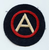 Beautiful WWI US Army 3rd Army Shoulder Patch French Made Hand Embroidered on Felt