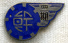 BEING RESEARCHED - #'ed WWII Enameled Chinese Aviation? Lapel Wing Badge