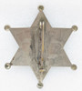 Great Old West 1900s - 1910s Nuckolls Co NE Deputy Sheriff 6-pt Star Badge