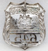 ca 1998 Camden NJ Police Badge #645 by Blackinton Worn by 1st Female SWAT Officer