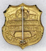 Ext Rare 1930s RCMP Royal Canadian Mounted Police Customs-Excise Prev Service Badge #191 by Scully