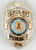 Mid 1990s Pascua - Yaqui Indian Reservation AZ Police Sergeant Badge by TCI