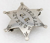Rare & Early circa 1915 US Internal Revenue Badge of Liquor Fee Agent Ralph W Lilly