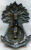 WWI Era French Colonial Helmet Plate Badge
