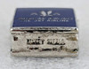 Wonderful ca 1960 American Airlines Mini Travel Bag Charm in Enameled Sterling by Kinney