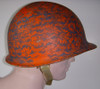 Rare 1960s Counter-Culture Psychedelic Peace Protest Helmet Made from WWII USN Helmet & Army Liner