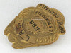 Unique ca 1900 Long Beach Township Los Angeles Co CA Dep Constable Badge #H88