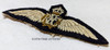Ext Early & Rare 1914 RFC Royal Flying Corps Embroidered II Feather Wing in Exceptional Condition