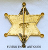 Gorgeous 1920s Los Angeles Co CA Deputy Sheriff Badge # S1599 by Chipron