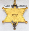 Gorgeous 1920s Los Angeles Co CA Deputy Sheriff Badge # S1599 by Chipron