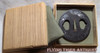 Hight Quality Early Shinto Period (1700's) Samurai Gift Tsuba with Silver Inlay