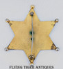 Great Old 1940s-1950s Niagara Co NY Deputy Sheriff Large 6 pt Ball Tipped Star Badge