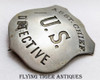 Ca 1900 United States Assistant Chief Detective Badge by Dury's Nashville