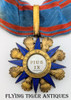 Beautiful ca 1900-WWI Papal Order of Pius IX Commander Neck Badge in Gilt & Enameled Silver