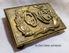 Ext Rare 1880s-1890s California National Guard Officer's Brass Belt Buckle