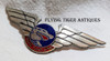 Great Early 1950s Flying tiger Line First Offer Pilot Wing 2nd Issue in Sterling by Balfour