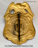 Circa 1920s-Early 30s Ventura Co California Deputy Fire Warden Badge by LA Rub Stamp Co