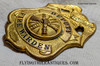 Circa 1920s-Early 30s Ventura Co California Deputy Fire Warden Badge by LA Rub Stamp Co