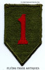 Late 1940s German Made US Army 1st Infantry Division Shoulder Patch