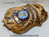 Great ca 1993 Phoenix AZ Police Sergeant Badge by Ent Rovin with Great Duty Wear
