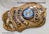 Great ca 1993 Phoenix AZ Police Sergeant Badge by Ent Rovin with Great Duty Wear