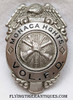 Rare ca 1910s Monaca Heights PA Volunteer Fire Dept Badge