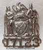 1950s New York City Police Patrolman Hat Badge # 17123
