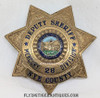 Incredibly Rare ca 1960 Nye Co NV MERCURY DIVISION Deputy Sheriff Badge # 28 by Entenmann NUCLEAR TEST SITE!!