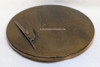 Ext Rare 1926 Wright Aero Corp Large Bronze Table medal for Admiral Byrd’s 1st North Pole Flight