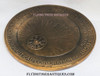 Ext Rare 1926 Wright Aero Corp Large Bronze Table medal for Admiral Byrd’s 1st North Pole Flight
