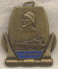 1945-1951 French Badge by Augis for the Ship "Adventure"/Insigne Pour Patrouilleur L'Aventure