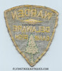 Ext Rare 1950s Delaware Game & Fish Warden Uniform Patch Thick Tree Type